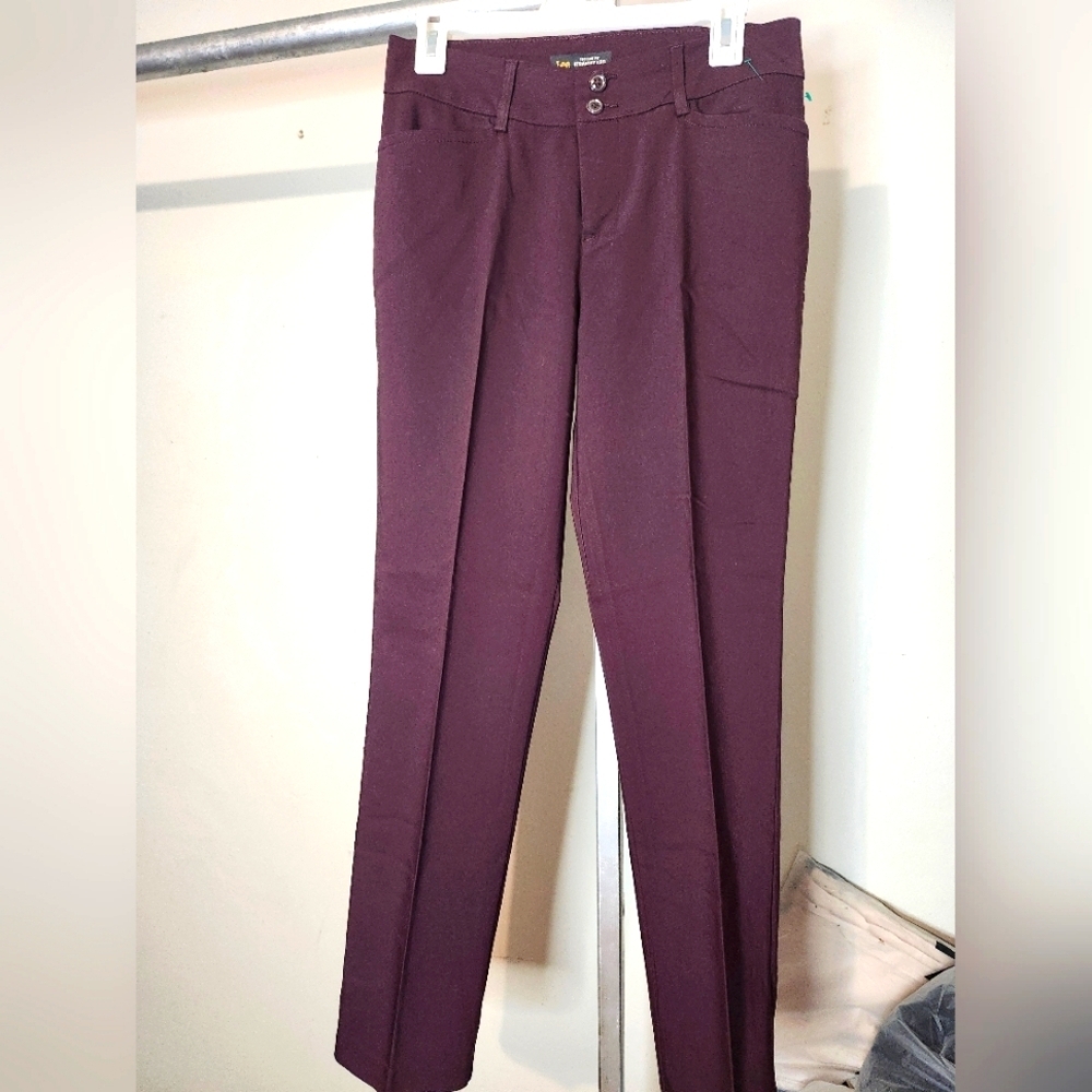 Chic Burgundy Trousers